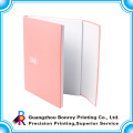 factory price OEM fashion design book shape box with your own logo